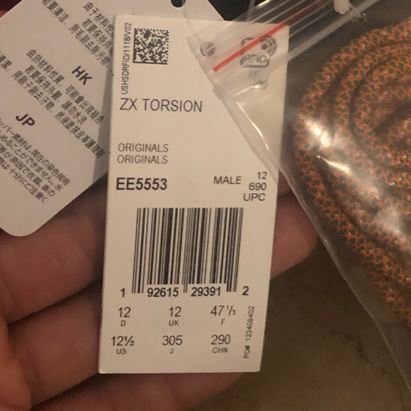 Adidas Originals ZX Torsion (US-12.5) - Picture 7 of 7